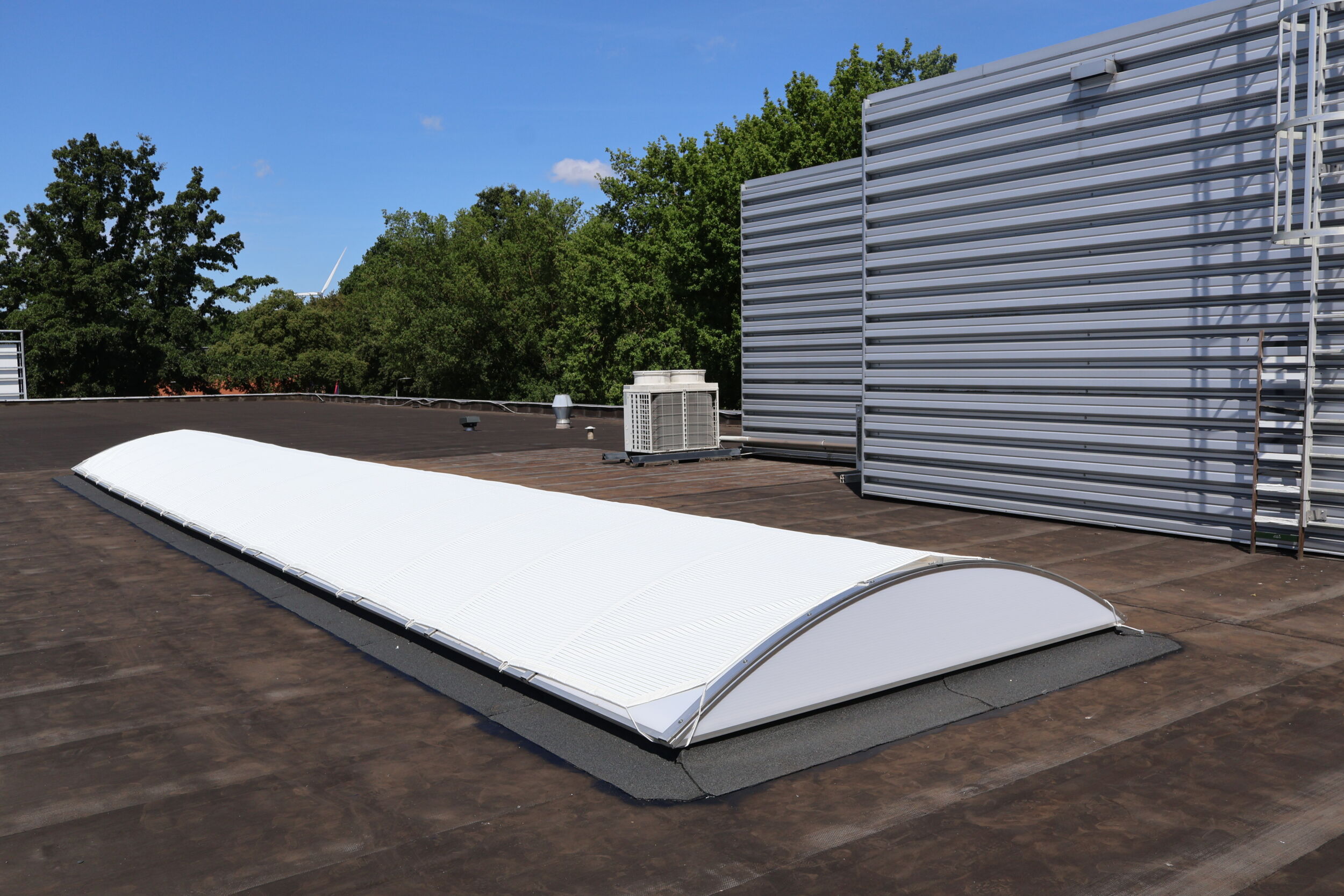 Zonwering lichtstraat